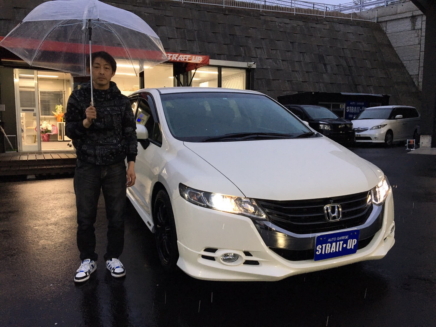 H29.4.8 福岡市東区 S様 ホンダ オデッセイ Mエアロ