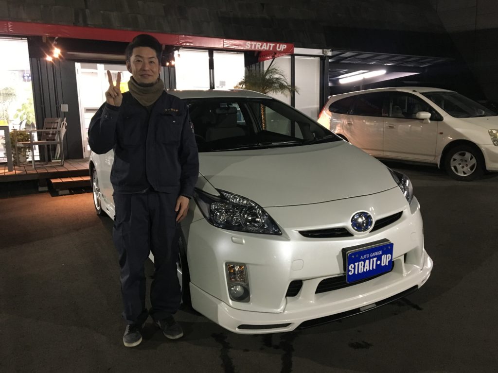 H30.2.9 福岡市 K様 トヨタ プリウスSツーリング