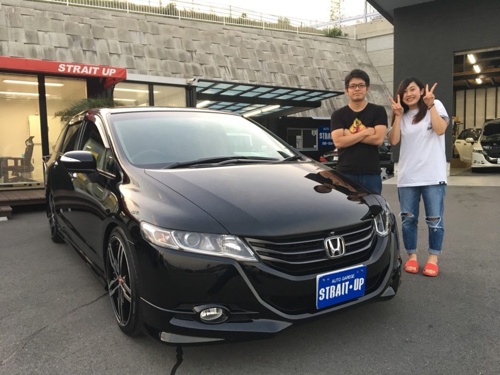 H30.5.16 糟屋郡 G様 ホンダ オデッセイ Mエアロ