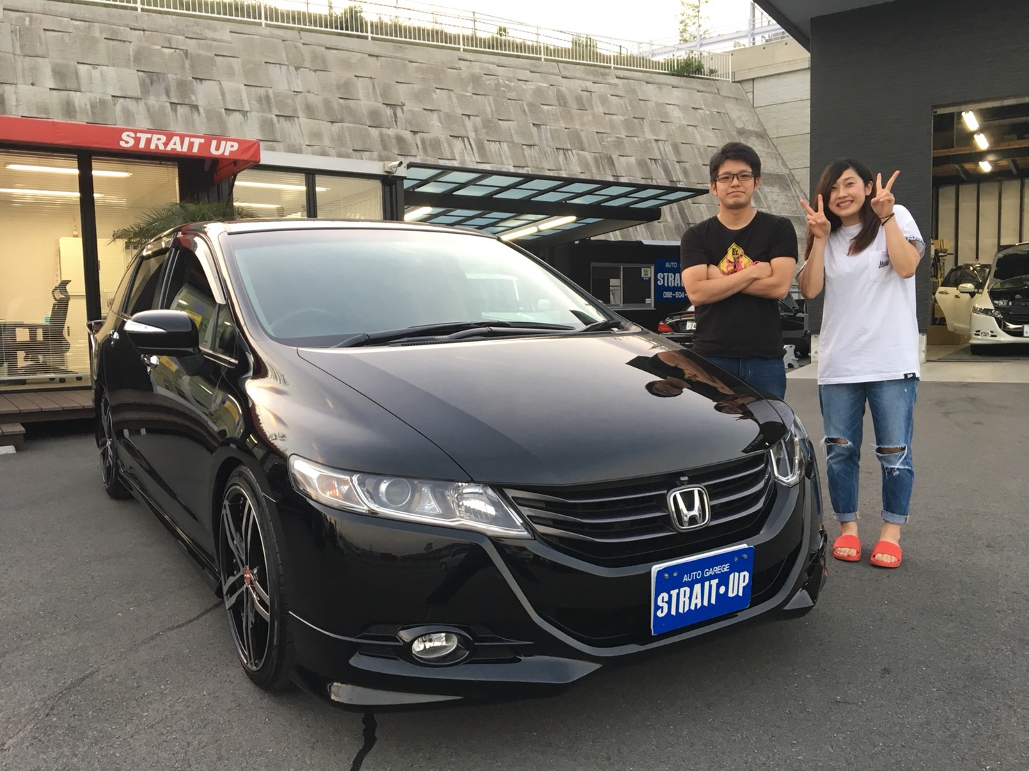H30.5.16 糟屋郡 G様 ホンダ オデッセイ Mエアロ