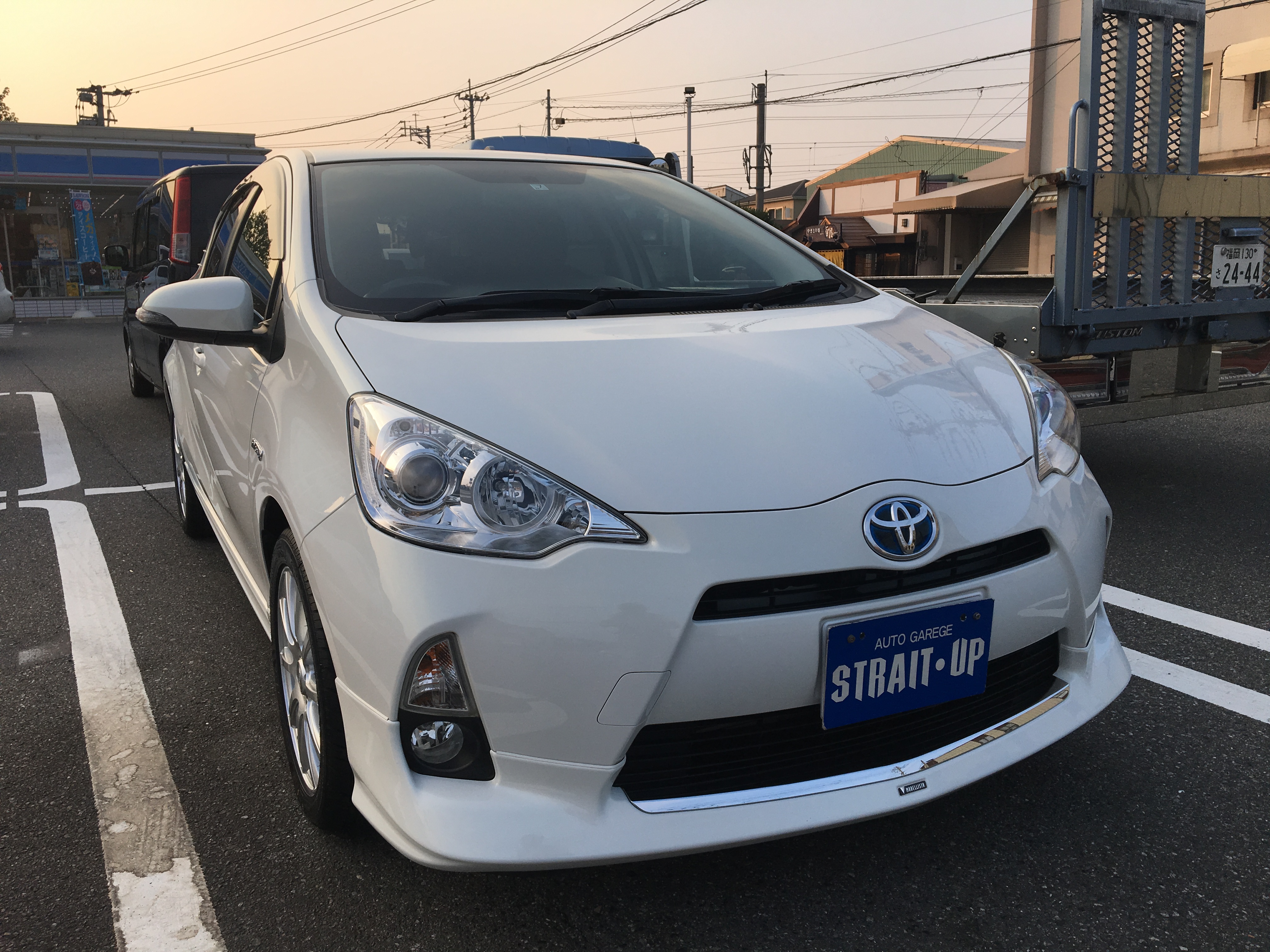 H30.7.18 福岡市 S様 トヨタ アクア S