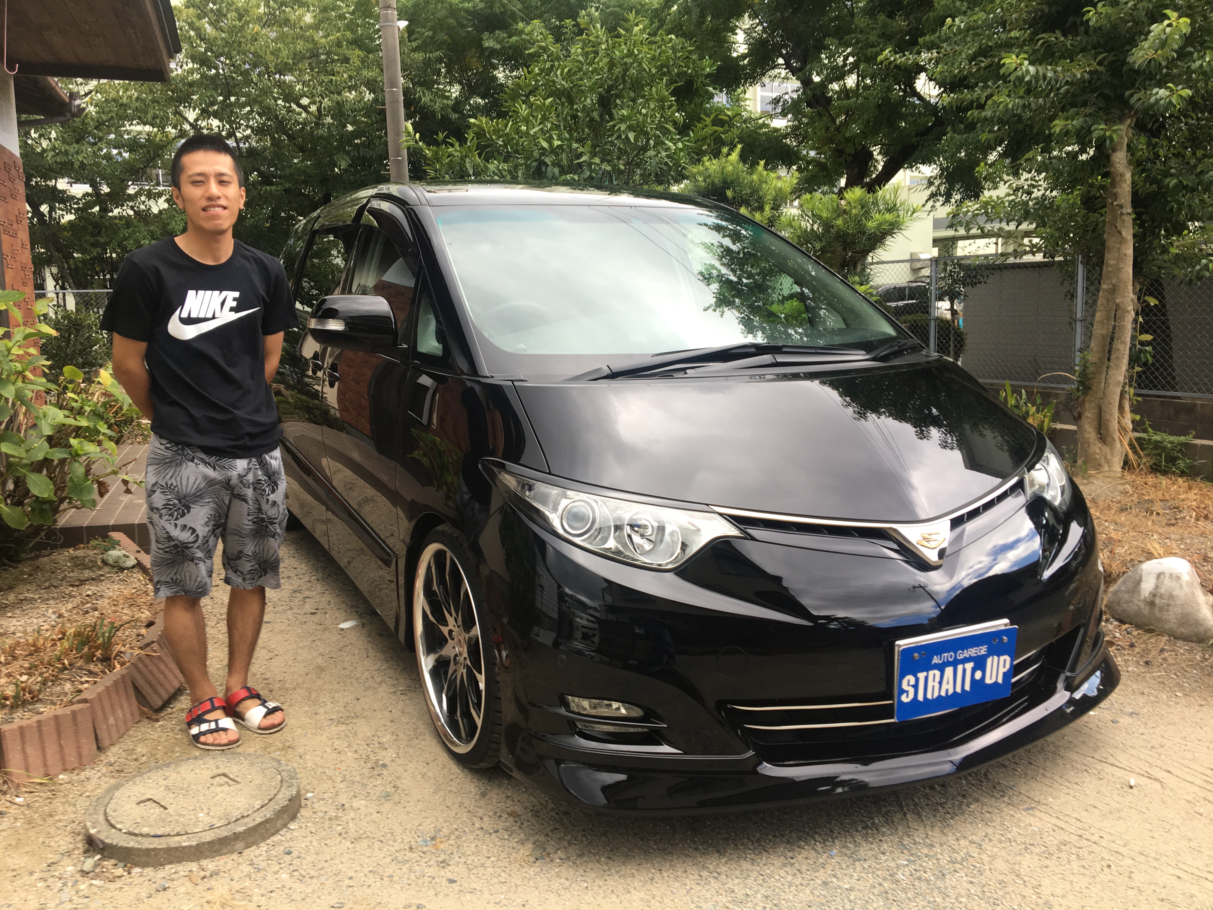 H30.8.30 福岡市 K様 トヨタ エスティマ アエラスSパッケージ