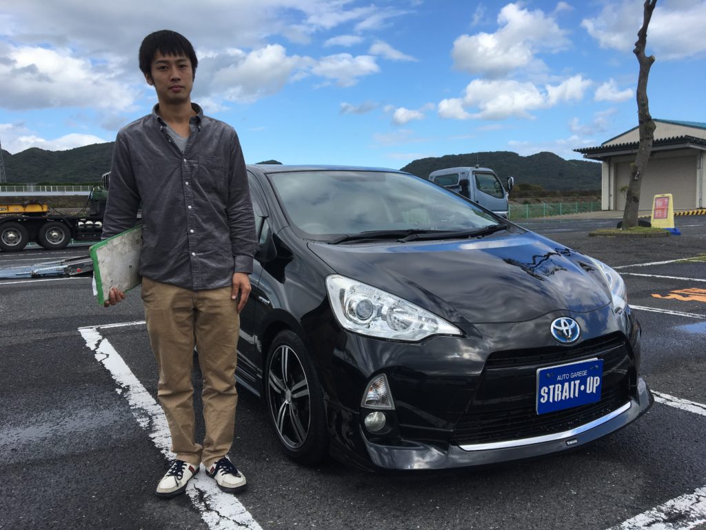 H30.10.19 北九州市 I様  トヨタ アクア G