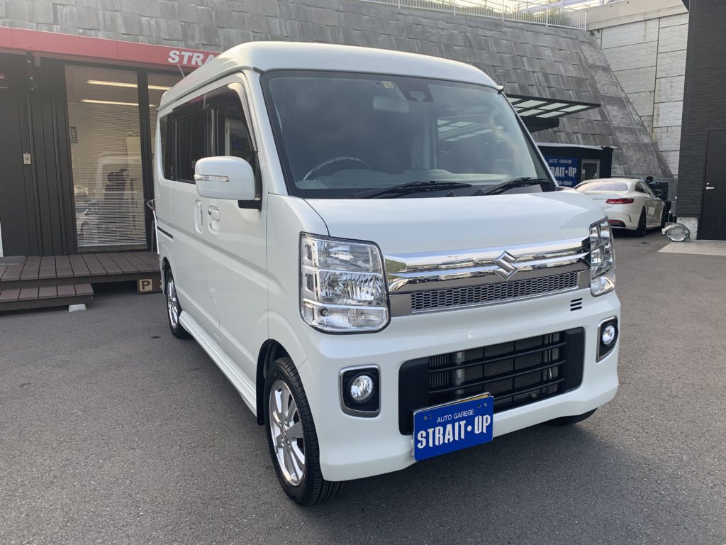 R1 6 25 春日市 Y様 スズキ エブリィワゴン Pzターボsp ストレートアップの中古車販売