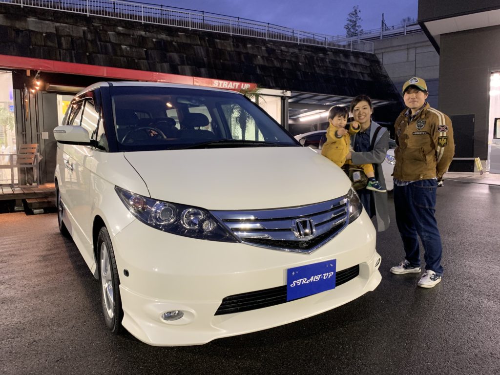 R2 1 29 糟屋郡 I様 ホンダ エリシオン Gエアロ ストレートアップの中古車販売