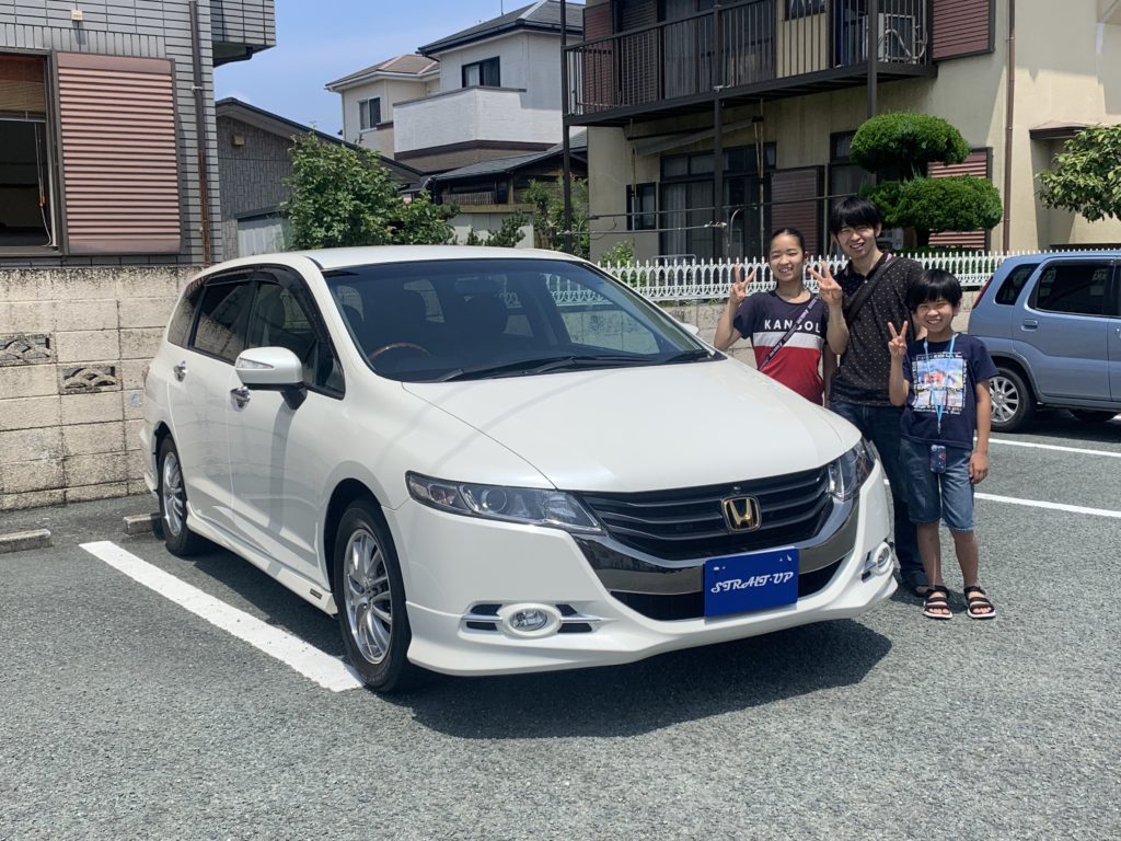 R3.6.19 福岡市 K様 ホンダ オデッセイ Mエアロ