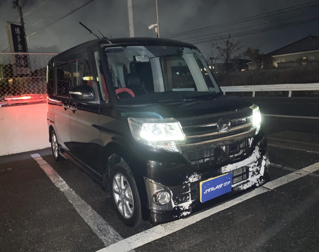 R4.12.23 糟屋郡 I様 ダイハツ タントカスタム  X SA