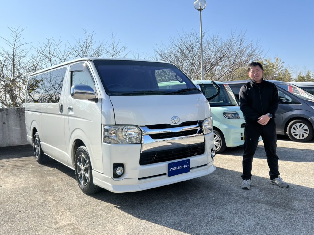 R8.1.18 糟屋郡 J様 トヨタ ハイエースバン スーパーGL ダークプライム